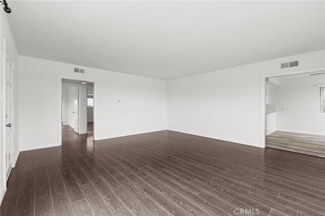 1729 S Alma St, San Pedro, CA 90731 - empty room with wood finished floors