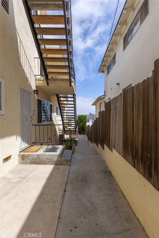 1729 S Alma St, San Pedro, CA 90731 - view of community with stairs and a patio area