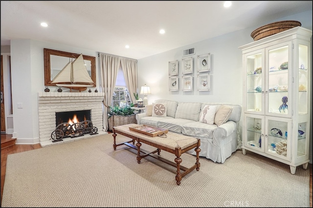 23962 Lanteen Cir, Laguna Niguel, CA 92677 - living room with a fireplace and recessed lighting