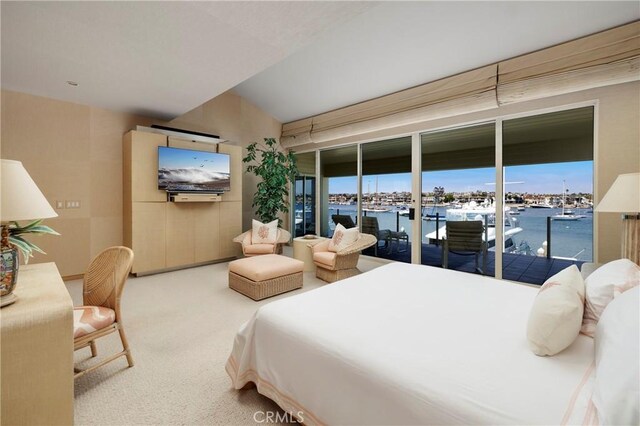 812 W Bay Ave, Newport Beach, CA 92661 - carpeted bedroom with access to exterior