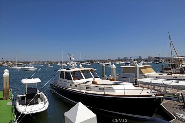 812 W Bay Ave, Newport Beach, CA 92661 - dock area with a water view