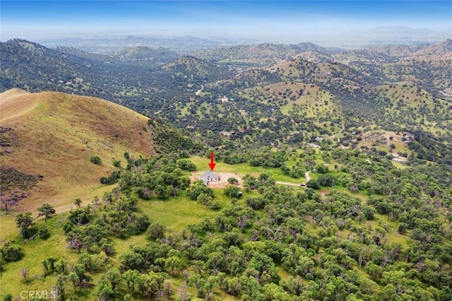 28383 Shady Oaks Rd, Clovis, CA 93619 - bird's eye view with a mountain view