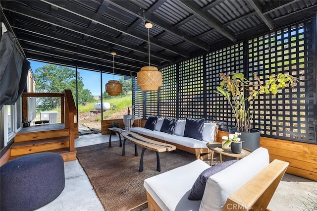 28383 Shady Oaks Rd, Clovis, CA 93619 - view of sunroom / solarium
