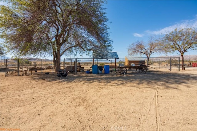 73950 22nd Ave, Desert Hot Springs, CA 92241 - view of yard with fence