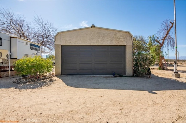 73950 22nd Ave, Desert Hot Springs, CA 92241 - view of detached garage