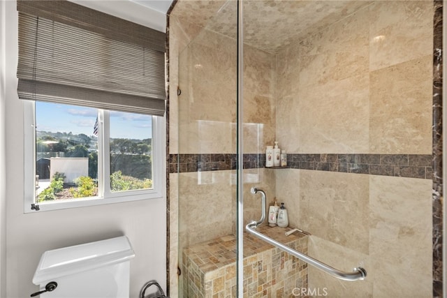 27361 Rainbow Ridge Rd, Palos Verdes Peninsula, CA 90274 - bathroom with a stall shower and toilet