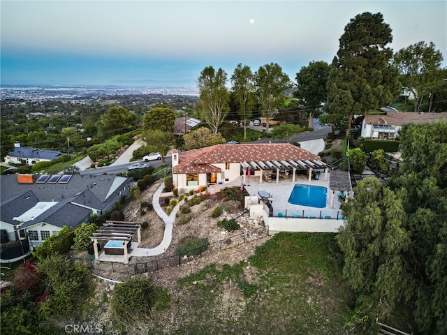 27361 Rainbow Ridge Rd, Palos Verdes Peninsula, CA 90274 - view of subject property featuring a pool