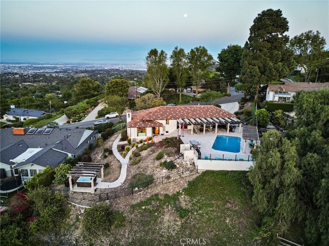 27361 Rainbow Ridge Rd, Palos Verdes Peninsula, CA 90274 - view of subject property featuring a pool