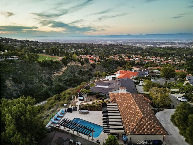 27361 Rainbow Ridge Rd, Palos Verdes Peninsula, CA 90274 - bird's eye view