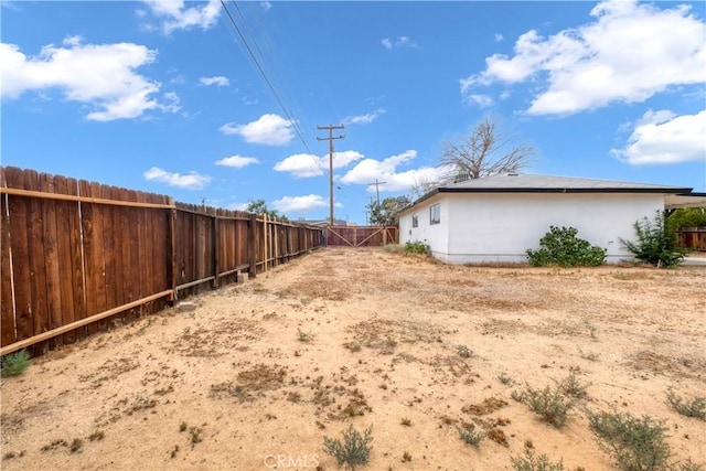 9213 Jacaranda Ave, California City, CA 93505 - view of fenced backyard
