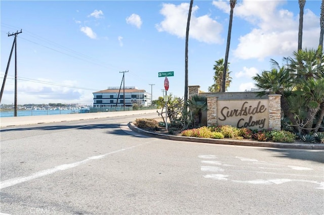 56 B Surfside Ave, Surfside, CA 90743 - view of street with curbs and a water view