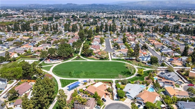 birds eye view of property featuring a residential view