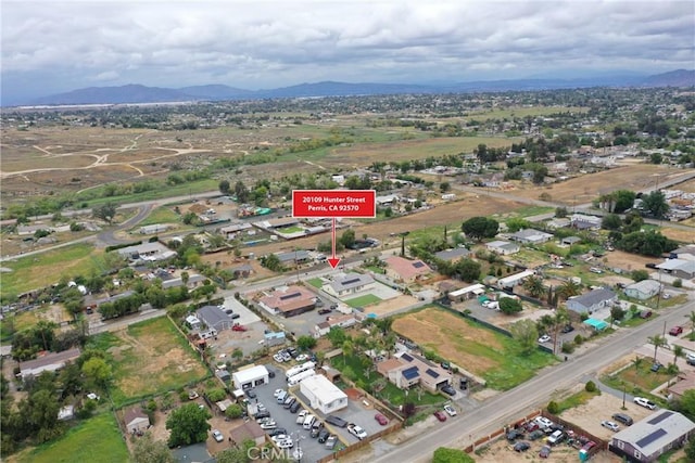20109 Hunter St, Perris, CA 92570 - drone / aerial view featuring a mountain view