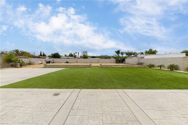 20109 Hunter St, Perris, CA 92570 - view of yard with a patio and fence private yard
