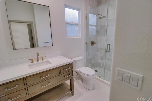 2850 Palmetto Point Ct, Chula Vista, CA 91915 - bathroom featuring a stall shower and vanity