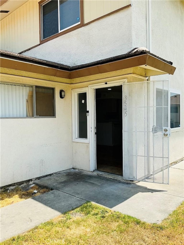 3545 20th St, Highland, CA 92346 - doorway to property featuring a patio area