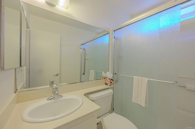 1398 Panorama Ridge Rd, Oceanside, CA 92056 - full bathroom featuring vanity and a shower with shower door