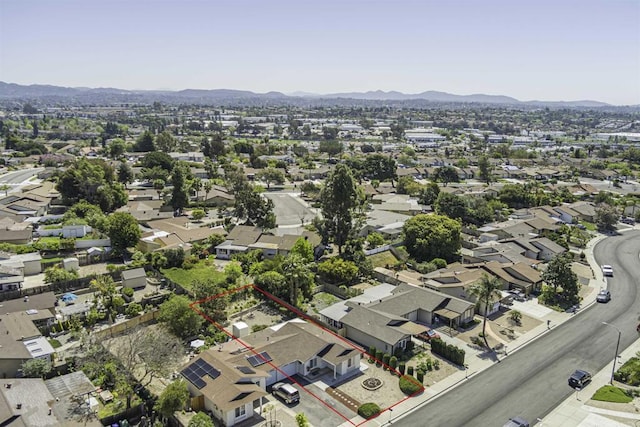 1398 Panorama Ridge Rd, Oceanside, CA 92056 - aerial perspective of suburban area featuring mountains
