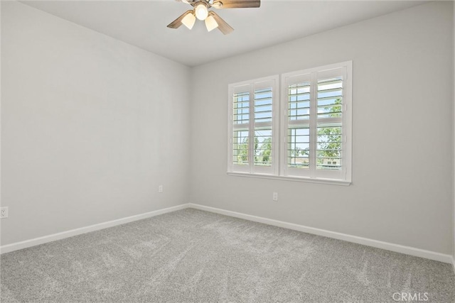 6294 W Wagstaff Rd, Paradise, CA 95969 - carpeted spare room with a ceiling fan and baseboards