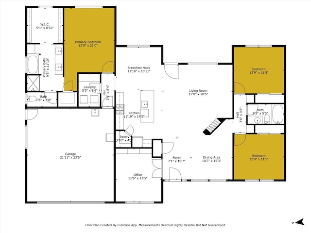 6294 W Wagstaff Rd, Paradise, CA 95969 - view of floor plan / room layout