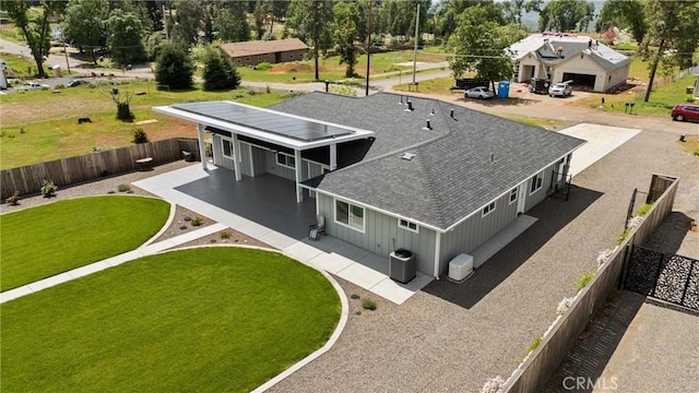 drone / aerial view