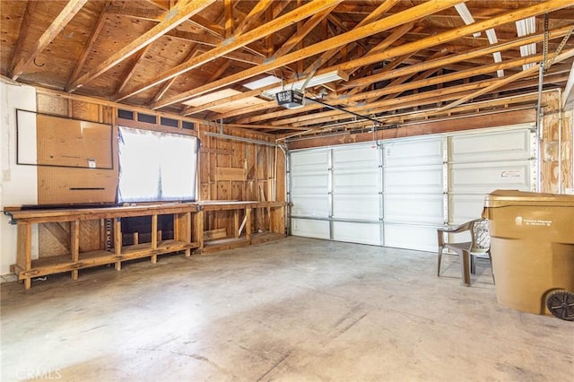 14292 Pinewood Dr, Hesperia, CA 92344 - garage featuring a garage door opener
