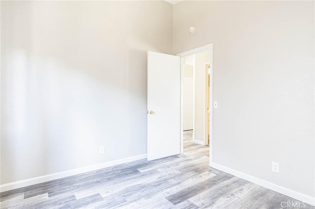 14292 Pinewood Dr, Hesperia, CA 92344 - spare room with baseboards and wood finished floors
