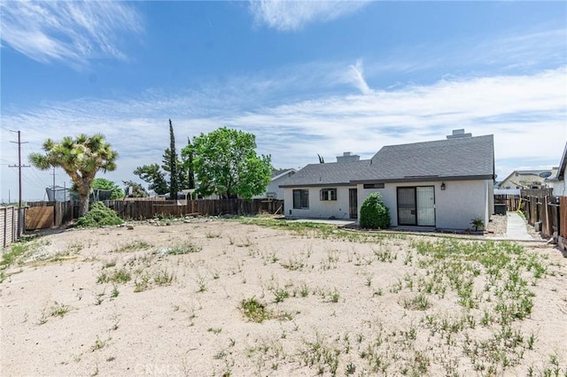 14292 Pinewood Dr, Hesperia, CA 92344 - back of house featuring a fenced backyard