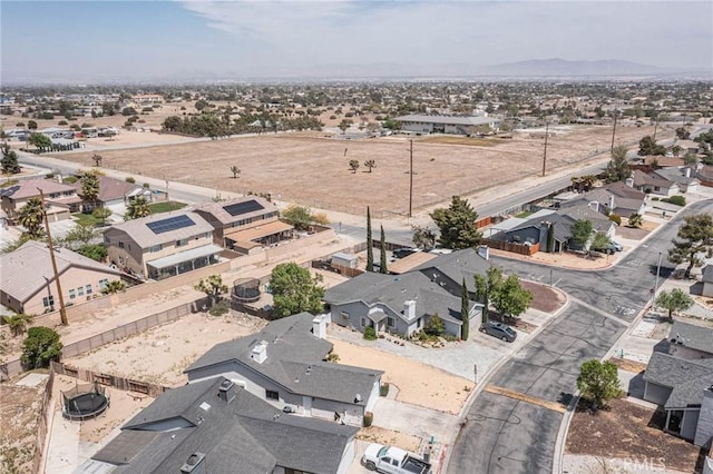 14292 Pinewood Dr, Hesperia, CA 92344 - aerial view with a mountain view and a residential view