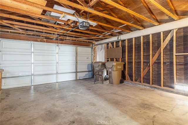 14292 Pinewood Dr, Hesperia, CA 92344 - garage featuring a garage door opener