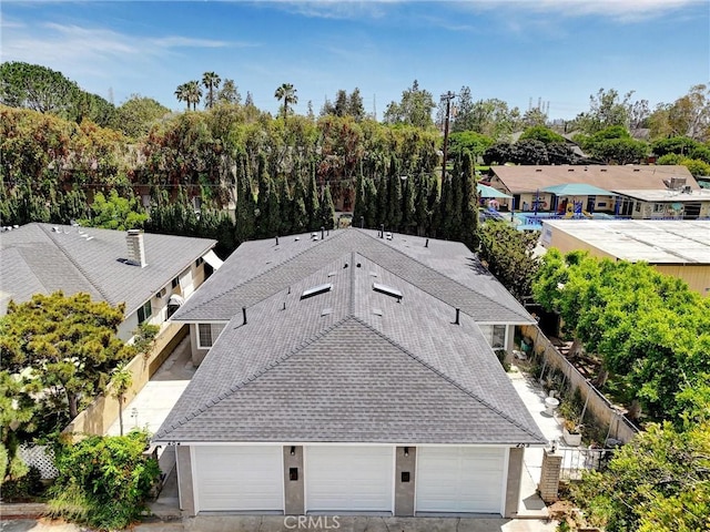 402 E Glendale Dr, Orange, CA 92865 - view from above of property