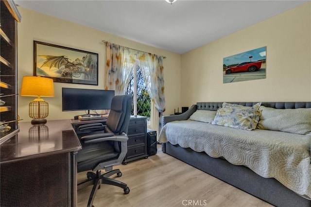 1506 Ameluxen Ave, Hacienda Heights, CA 91745 - bedroom featuring wood finished floors and an office area