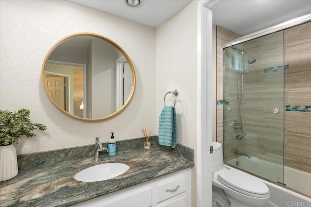 962 Chardonney Way, Escondido, CA 92029 - full bathroom featuring toilet, vanity, and combined bath / shower with glass door