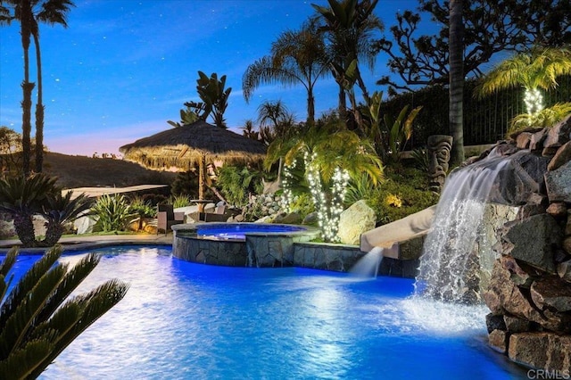 962 Chardonney Way, Escondido, CA 92029 - view of pool with a pool with connected hot tub