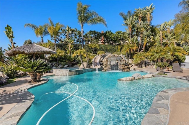 962 Chardonney Way, Escondido, CA 92029 - view of swimming pool featuring a pool with connected hot tub