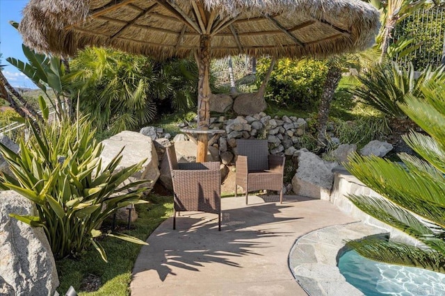 962 Chardonney Way, Escondido, CA 92029 - view of patio featuring a gazebo