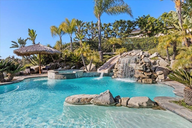 962 Chardonney Way, Escondido, CA 92029 - view of pool with a pool with connected hot tub