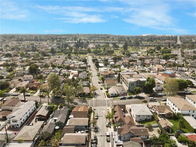 birds eye view of property featuring a residential view