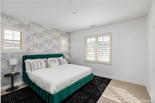 29311 Paseo Palmar, San Juan Capistrano, CA 92675 - bedroom with wallpapered walls, visible vents, and baseboards