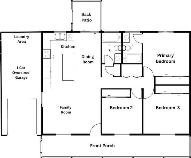 1411 Elliott Rd, Paradise, CA 95969 - view of home floor plan