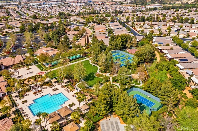 bird's eye view