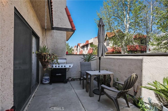 27633 Nugget Dr Unit 1, Canyon Country, CA 91387 - view of patio with area for grilling