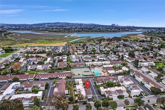 334 Tours Ln, Costa Mesa, CA 92627 - aerial view of property and surrounding area featuring nearby suburban area