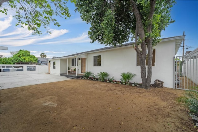 8519 Wakefield Ave, Panorama City, CA 91402 - single story home with a patio, stucco siding, and fence