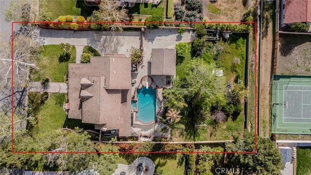 9527 Manzanita Dr, Rancho Cucamonga, CA 91737 - birds eye view of property