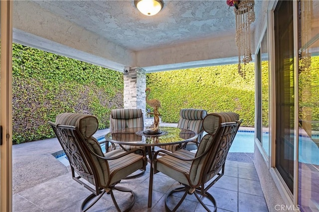 3010 Stoner Ave, Los Angeles, CA 90066 - view of patio / terrace featuring an outdoor pool and outdoor dining space