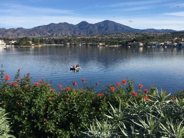 water view featuring a mountain view