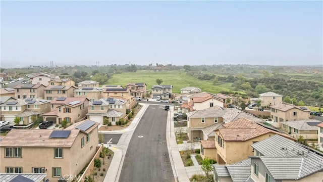 birds eye view of property featuring a residential view