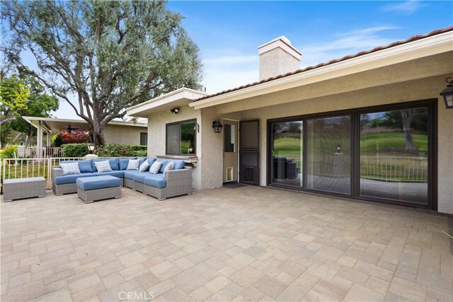 1061 Pebble Beach Dr, Upland, CA 91784 - view of patio / terrace featuring outdoor lounge area