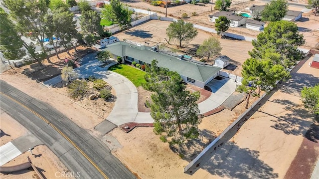 drone / aerial view